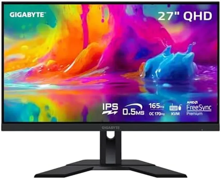 GIGABYTE M27Q monitor image
