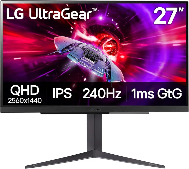 LG UltraGear 27GR83Q-B monitor image