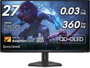 Alienware AW2725DF 27-inch QD-OLED 360Hz gaming monitor