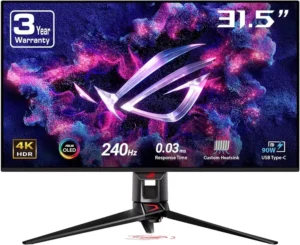 ASUS ROG Swift OLED PG32UCDM 32-inch 4K QD-OLED gaming monitor