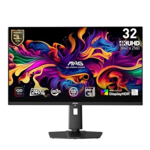 MSI MAG 321UPX QD-OLED 32-inch 4K QD-OLED monitor image